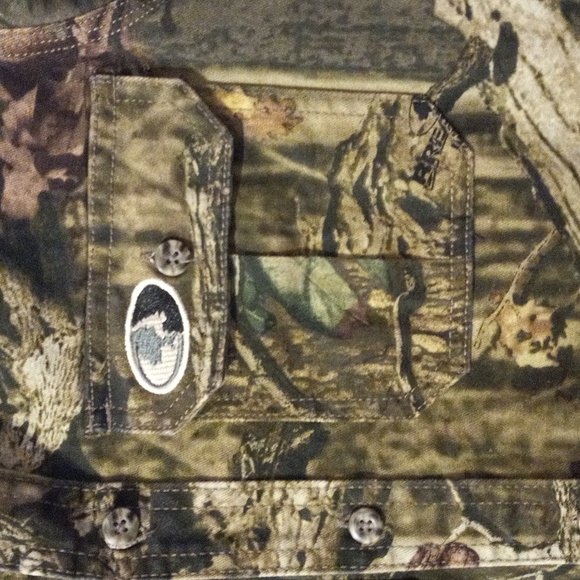 Boys Russell outdoor camouflage shirt - Picture 2 of 7